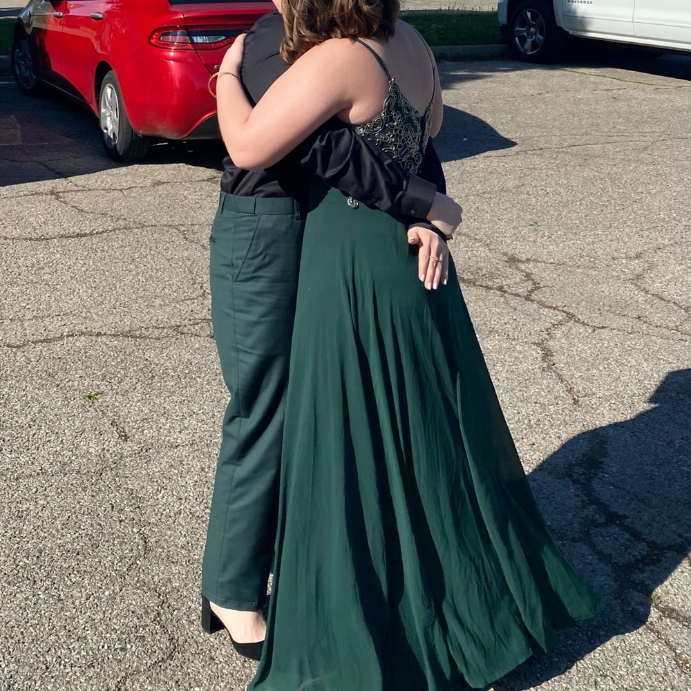 Green prom/ formal dress